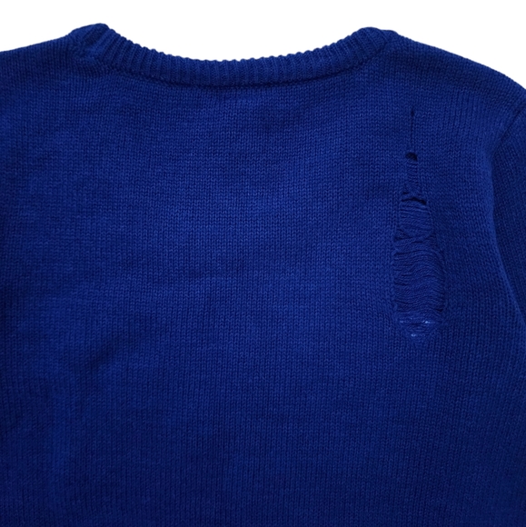 Doctor Who Tardis Distressed Sweater - Picture 8 of 8